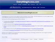 Tablet Screenshot of everythingaccess.com